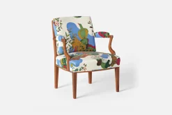 Josef Frank Karmstol 969 Kederband Sitthöjd 43 cm* Karmstolar