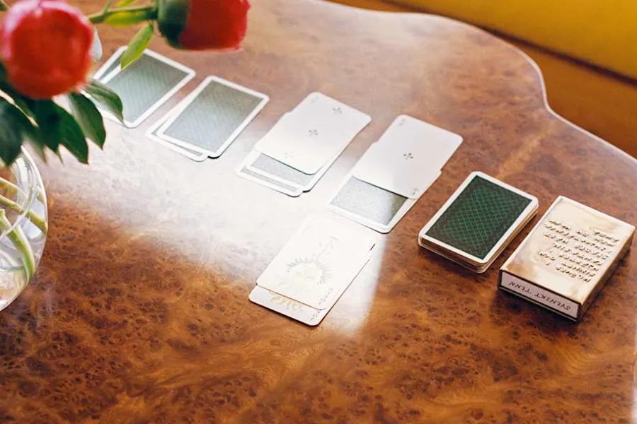 Eric Ericson Kortlek Spader Häst* Dekorationsdetaljer|Tenndekorationer