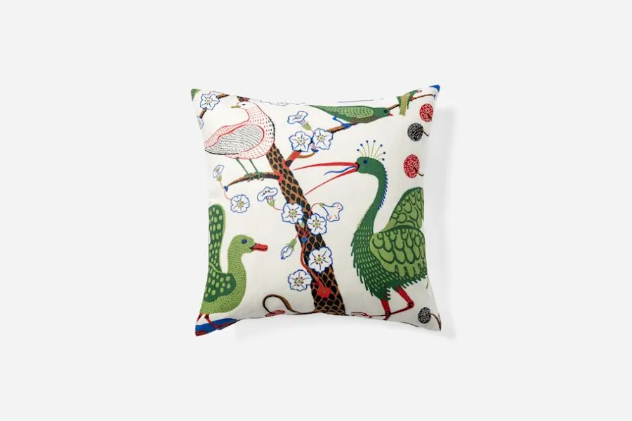 Josef Frank/Svenskt Tenn Kudde Gröna Fåglar* Kuddar