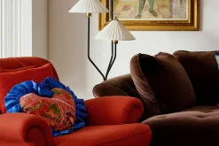 Josef Frank/Svenskt Tenn Kudde Hjärta med Volang* Kuddar