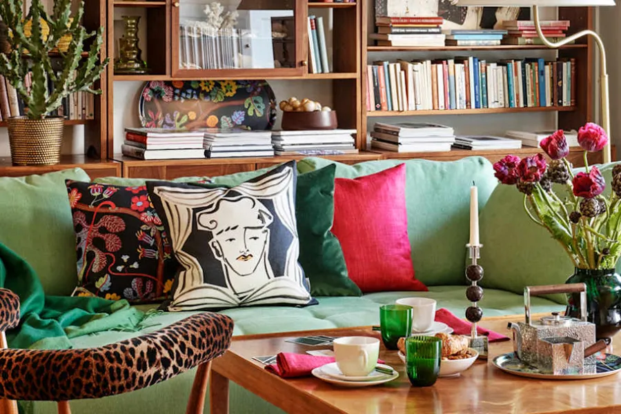 Svenskt Tenn Kudde Lin* Kuddar