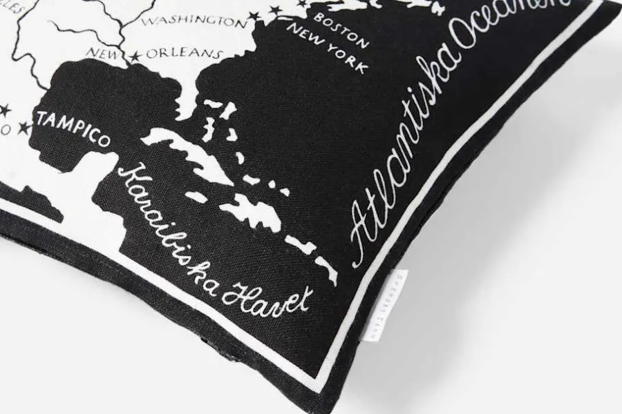 Josef Frank/Svenskt Tenn Kudde Världskarta* Kuddar