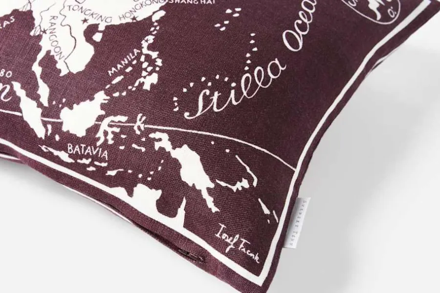 Josef Frank/Svenskt Tenn Kudde Världskarta* Kuddar