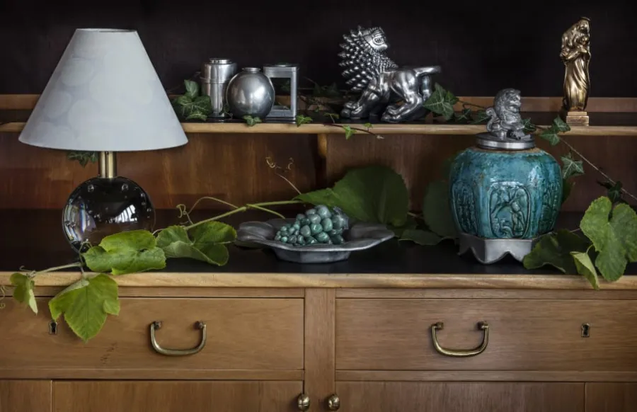 Anna Petrus Lejon* Dekorationsdetaljer|Tenndekorationer