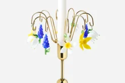 Estrid Ericson Ljusmanschett Plym* Ljus & Tillbehör