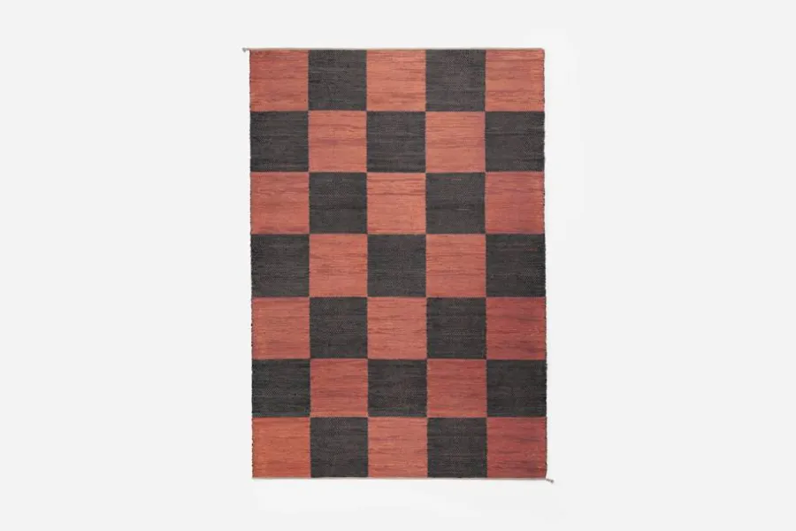 Margit Thorén Matta Dubbelbindning Schackruta* Mattor