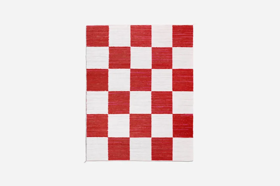 Margit Thorén Matta Dubbelbindning Schackruta* Mattor