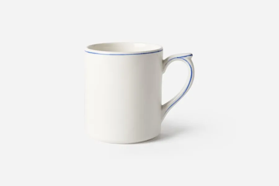 Gien Mugg Filet* Glas & Koppar