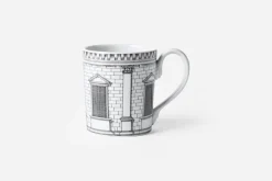 Fornasetti Mugg* Glas & Koppar