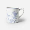 Gien Mugg Oiseau Bleu* Glas & Koppar