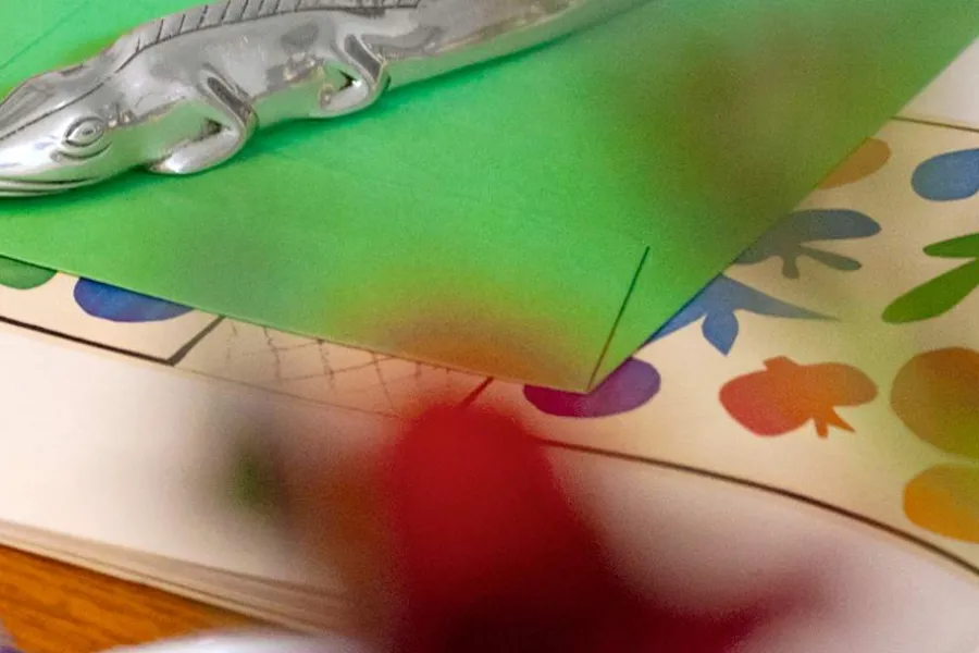 Svenskt Tenn Papperskniv Alligator* Dekorationsdetaljer|Tenndekorationer