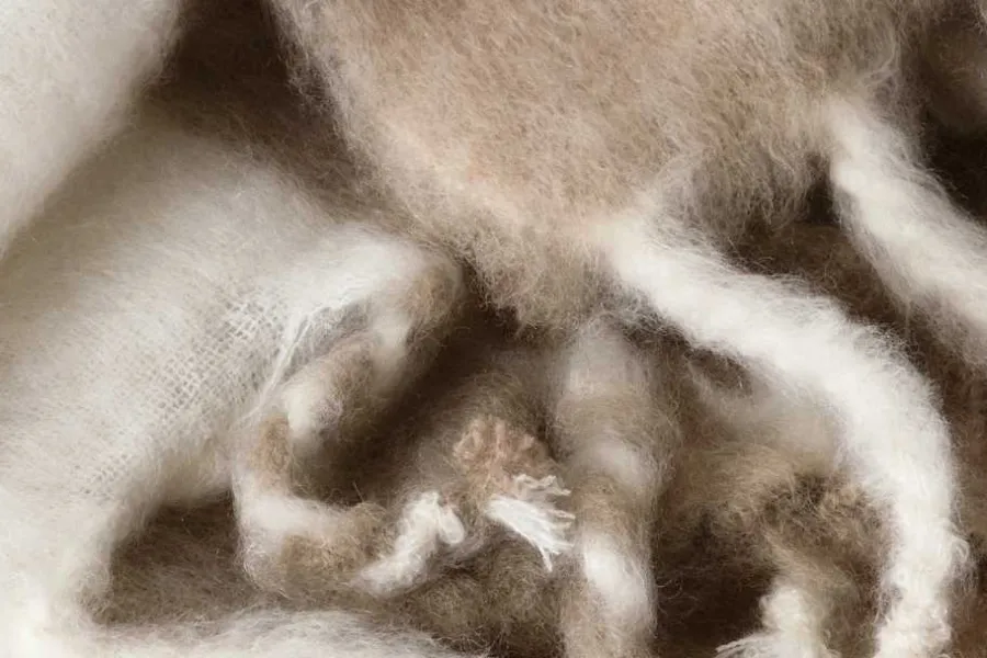 Lena Rewell Pläd Mohair* Plädar