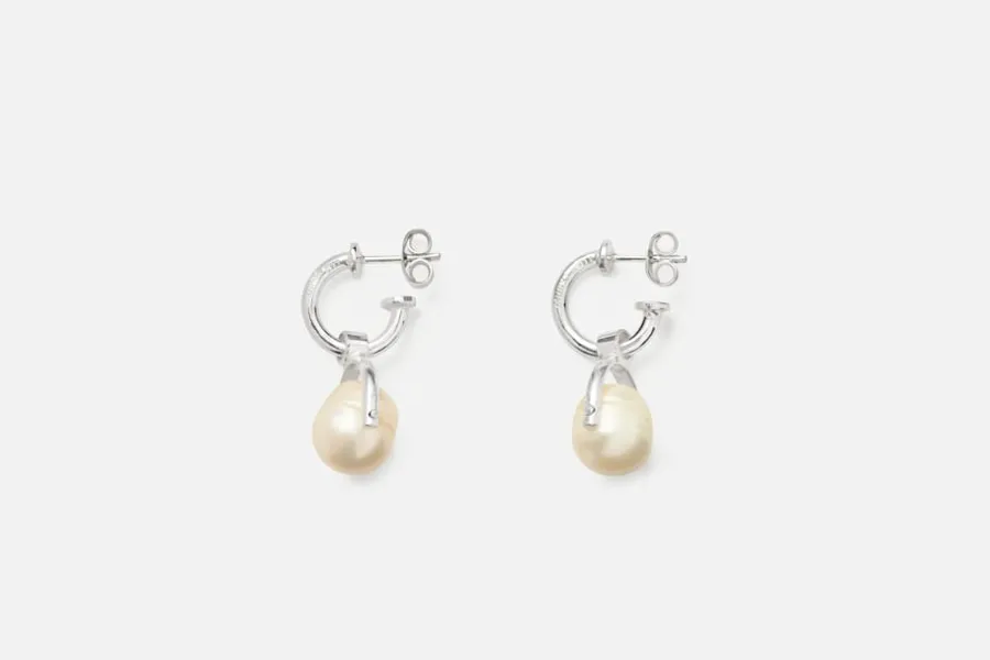 Murky Örhänge Nitad Pärla Liten* Smycken