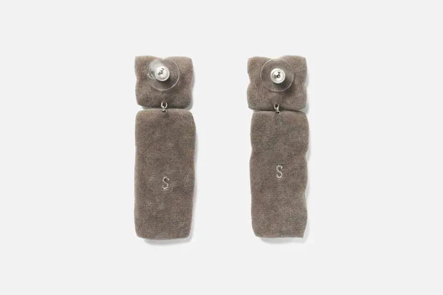 Sophia 203 Örhänge Puffig Ruta* Smycken