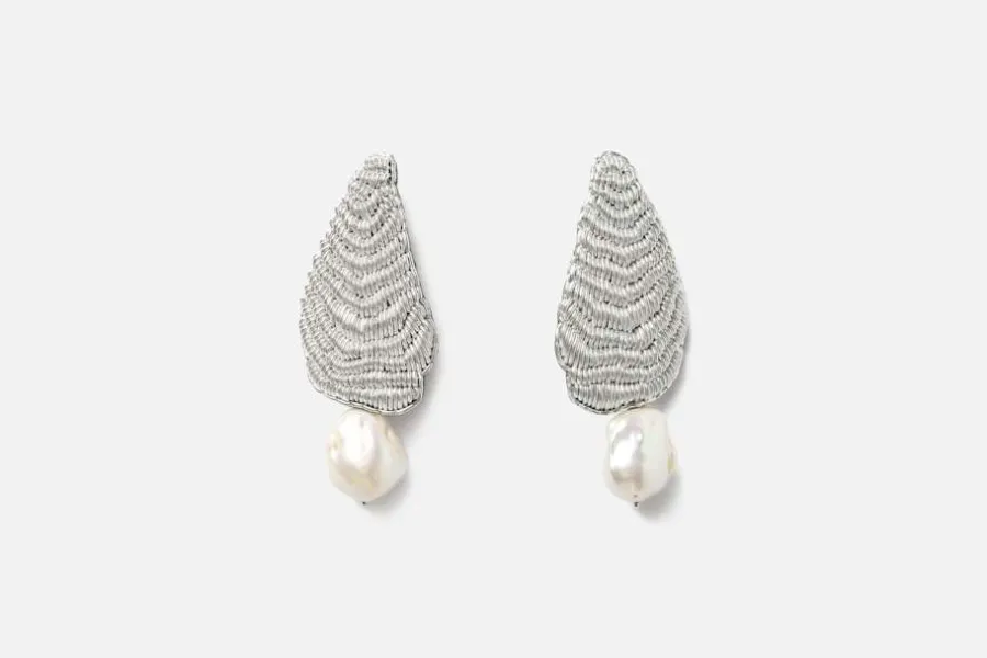 Sophia 203 Örhänge Spiral Shell Pearl* Smycken