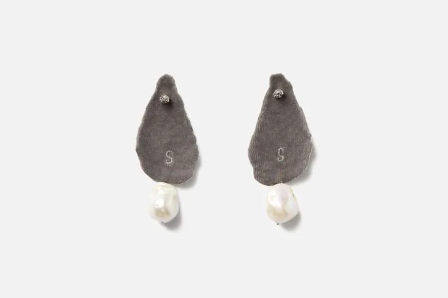 Sophia 203 Örhänge Spiral Shell Pearl* Smycken