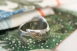 Charlotte Lynggaard Servettring Fisk* Servetter & Servettställ|Dukningsdetaljer