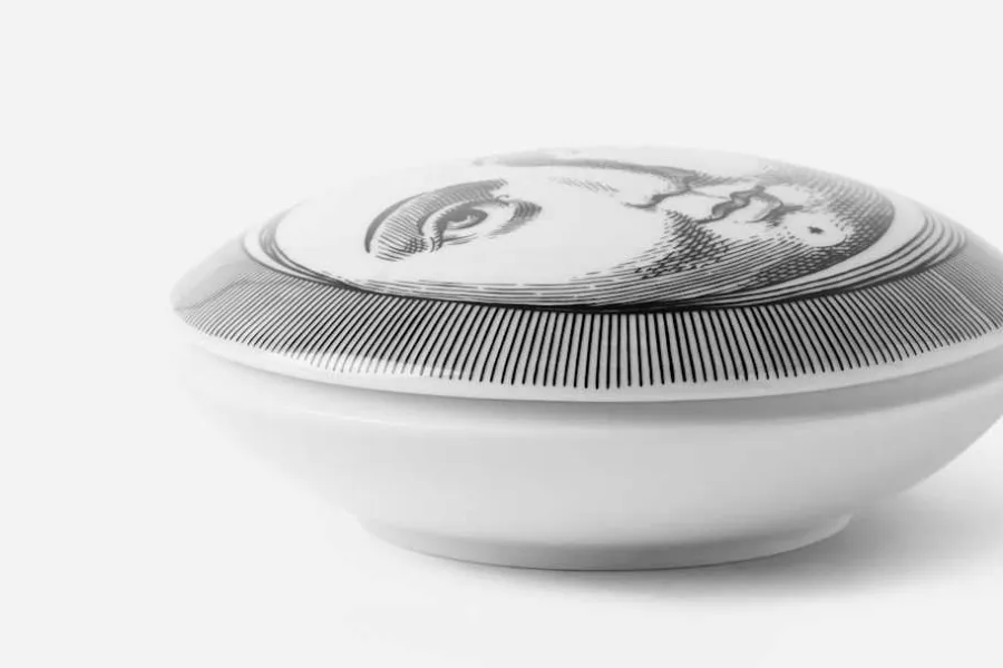 Fornasetti Skål med Lock* Dekorationsdetaljer