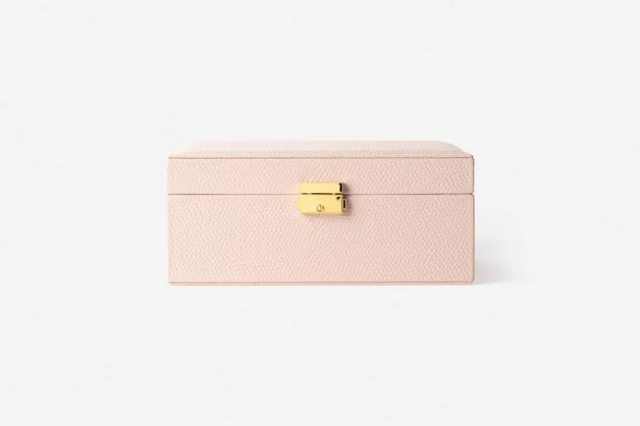 Svenskt Tenn Smyckeskrin Präglat Skinn* Smyckesförvaring