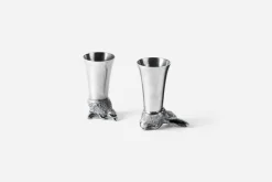 Le Potier dÉtain Snapsglas Hare Björn* Glas & Koppar|Dukningsdetaljer I Tenn