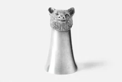 Le Potier dÉtain Snapsglas Hare Björn* Glas & Koppar|Dukningsdetaljer I Tenn