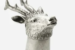 Le Potier dÉtain Snapsglas Hjort Vildsvin* Glas & Koppar|Dukningsdetaljer I Tenn