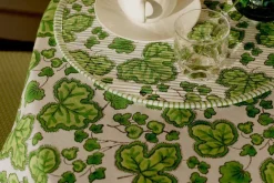 Table Love Tablett Blocktryck The Figue Leaf* Underlägg & Tabletter|Kök & Dukningstextil