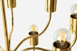 Josef Frank Takkrona Mässing Valbar Längd* Taklampor