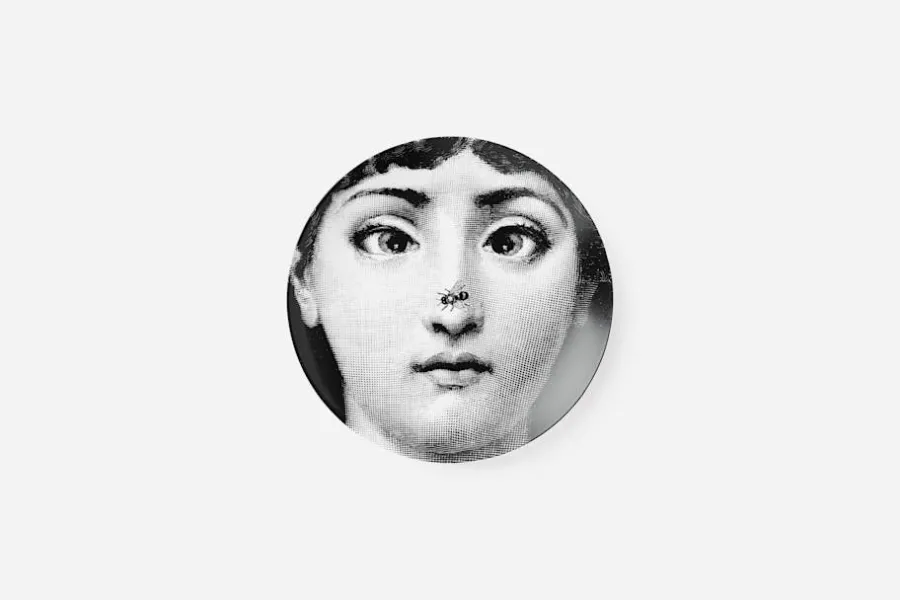 Fornasetti Tallrik* Dekorationsdetaljer|Tallrikar & Skålar