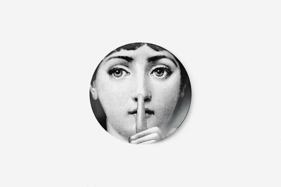 Fornasetti Tallrik* Dekorationsdetaljer|Tallrikar & Skålar