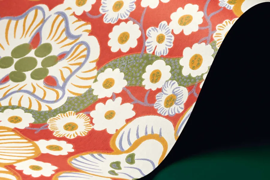 Josef Frank Tapet Eldblomman* Mönstrade Tapeter