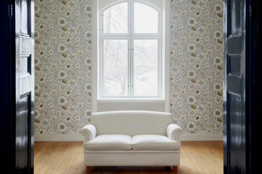 Josef Frank Tapet Eldblomman* Mönstrade Tapeter