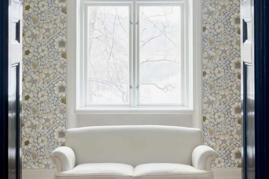 Josef Frank Tapet Eldblomman* Mönstrade Tapeter