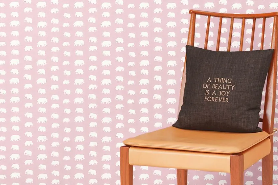 Estrid Ericson Tapet Elefant* Mönstrade Tapeter