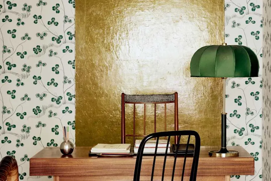 Josef Frank Tapet Klöverblad* Mönstrade Tapeter