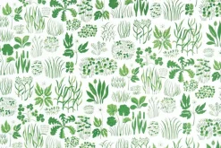 Josef Frank Tapet Söndagsmorgon* Mönstrade Tapeter