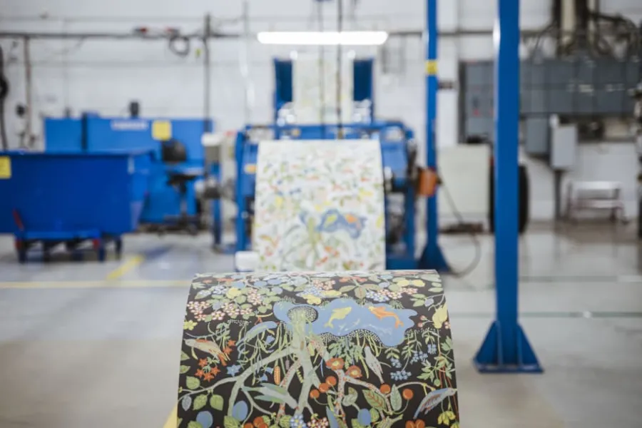 Josef Frank Tapetprov Paradiset* Tapetprover