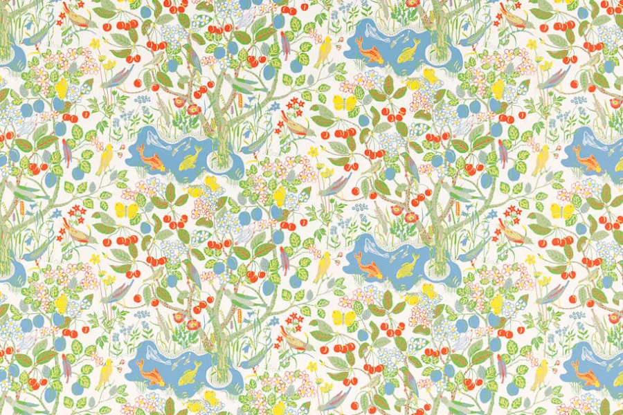 Josef Frank Tapetprov Paradiset* Tapetprover