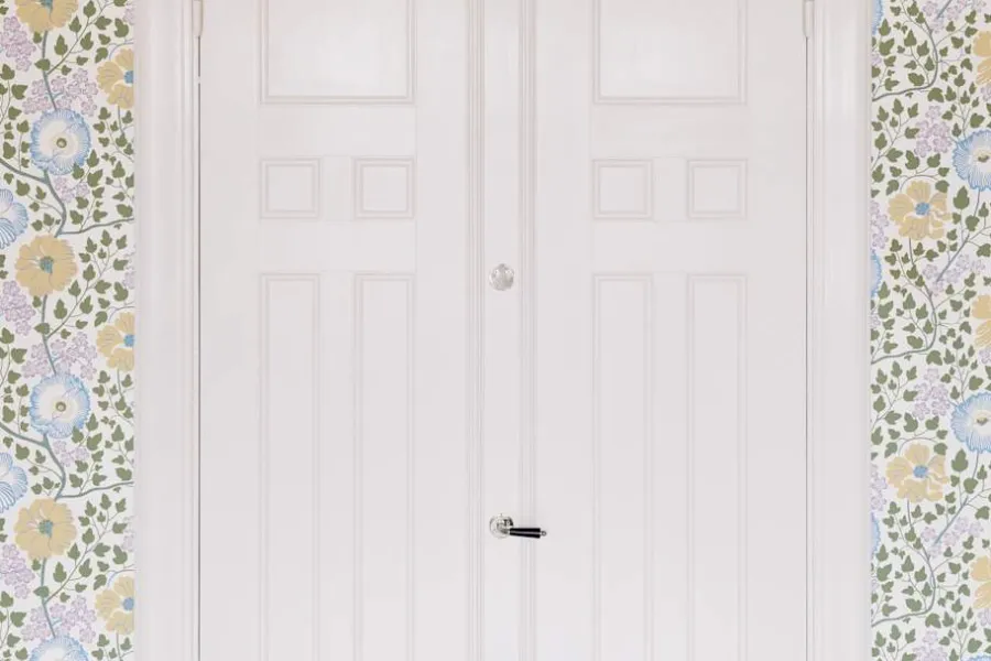 Josef Frank Tapetprov Sagoträdet* Tapetprover|Mönstrade Tapeter