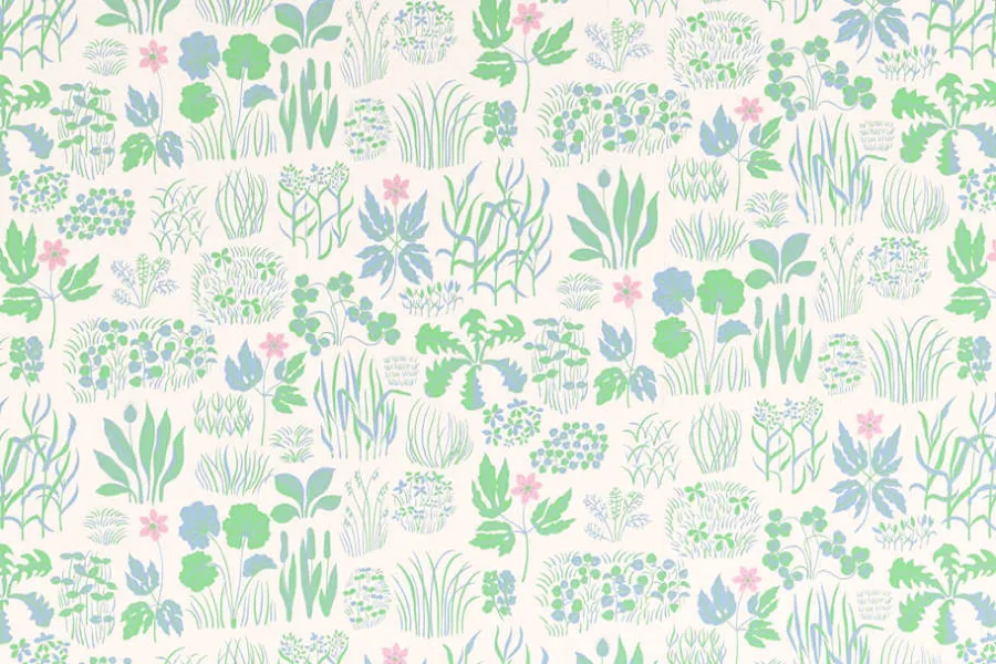 Josef Frank Tapetprov Söndagsmorgon* Tapetprover