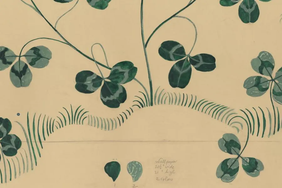 Josef Frank Tapetprov Vårklockor* Tapetprover