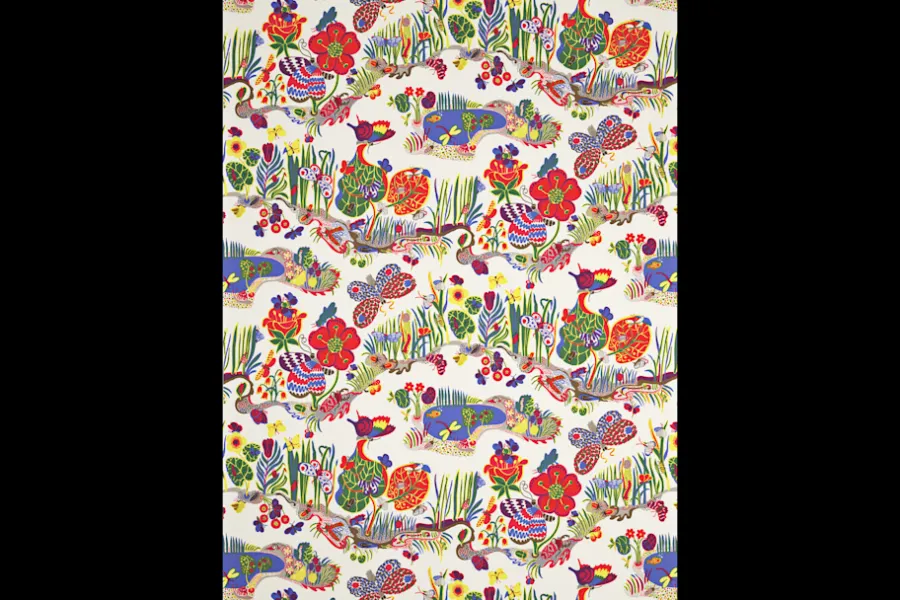 Josef Frank Textil Butterfly* Tyg På Metervara