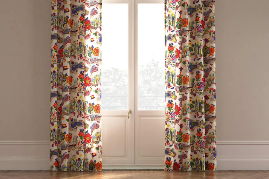 Josef Frank Textil Butterfly* Tyg På Metervara