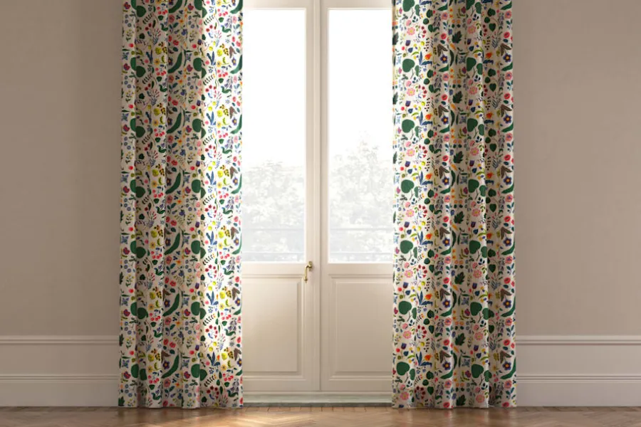 Josef Frank Textil Mille Fleurs* Tyg På Metervara