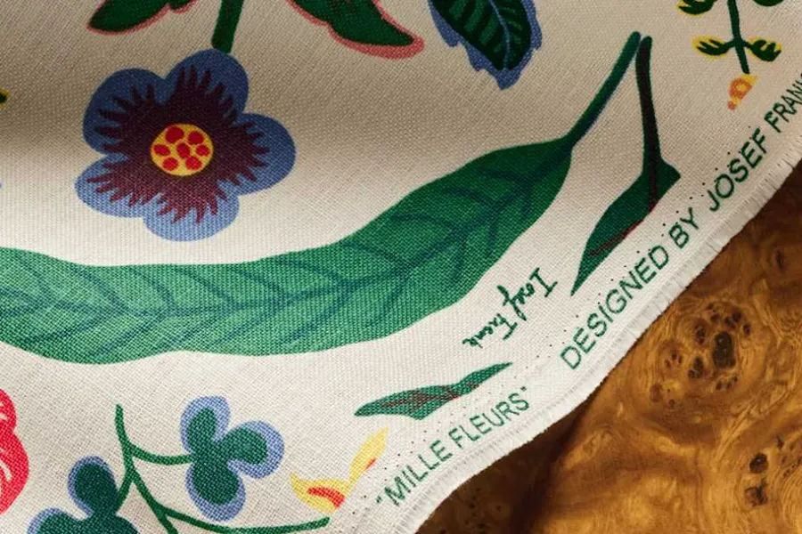 Josef Frank Textil Mille Fleurs* Tyg På Metervara