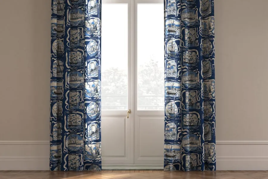 Josef Frank Textil Navigare* Tyg På Metervara