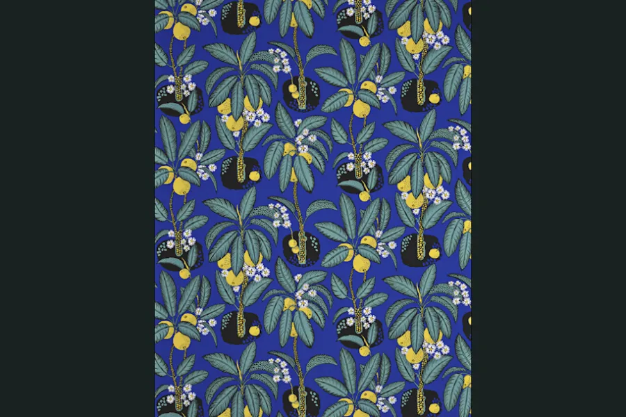 Josef Frank Textil Notturno* Tyg På Metervara