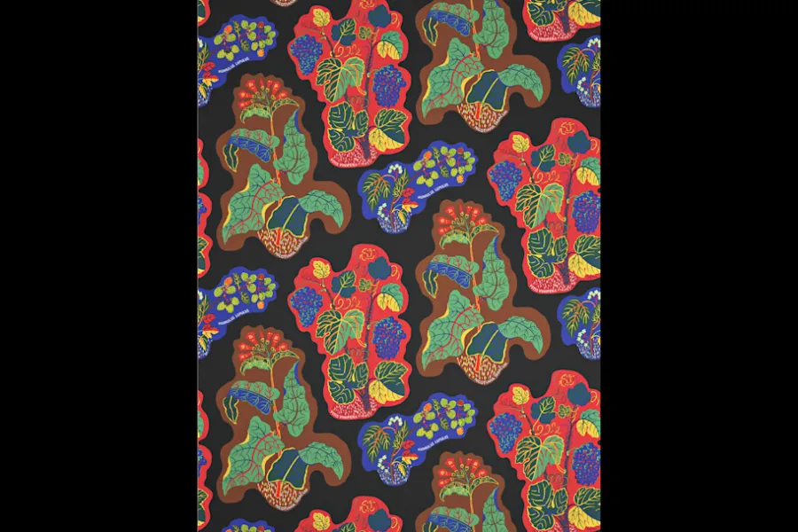 Josef Frank Textil Poisons* Tyg På Metervara