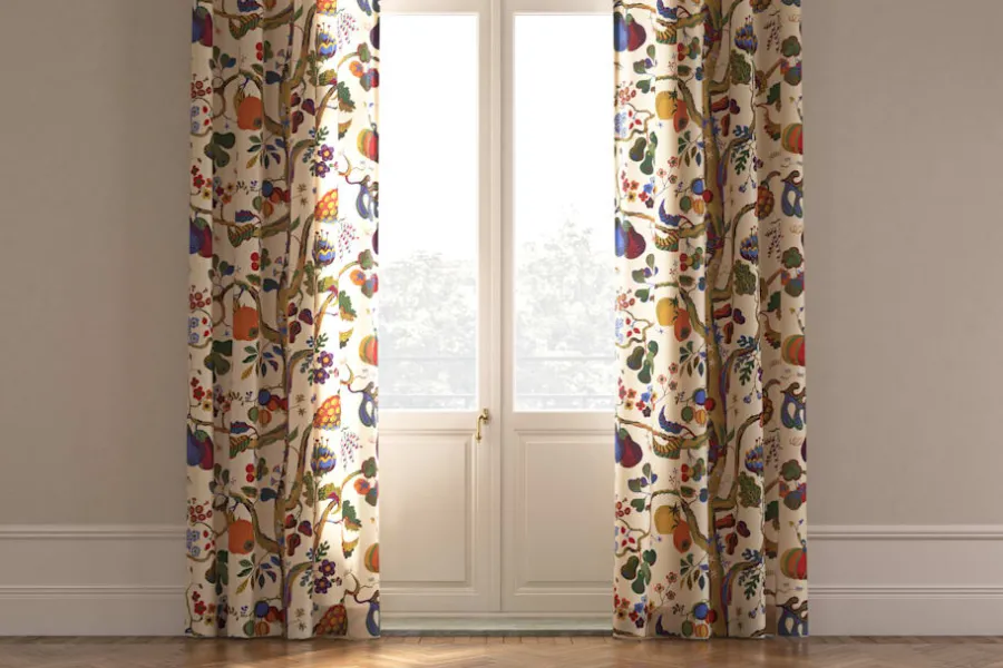 Josef Frank Textil Vegetable Tree* Tyg På Metervara