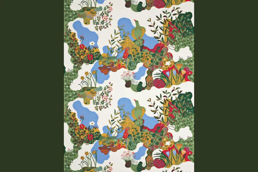 Josef Frank Tygprov Anakreon* Tygprover|Tyg På Metervara